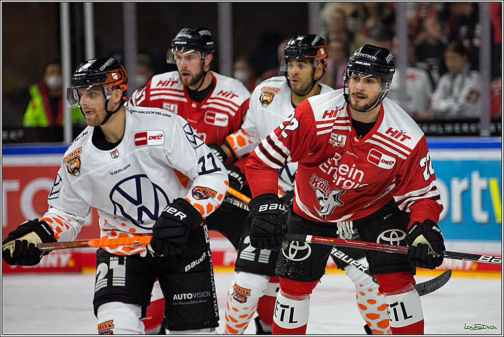 PENNY DEL; Koelner Haie- Grizzlys Wolfsburg; Koeln, 21.09.2022